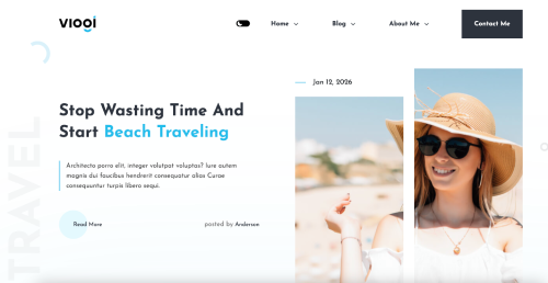Vlogi - Blog & Magazine HTML Template