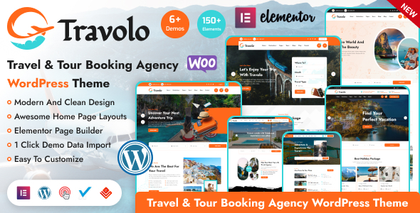 Travolo - Travel Agency & Tour Booking HTML Theme
