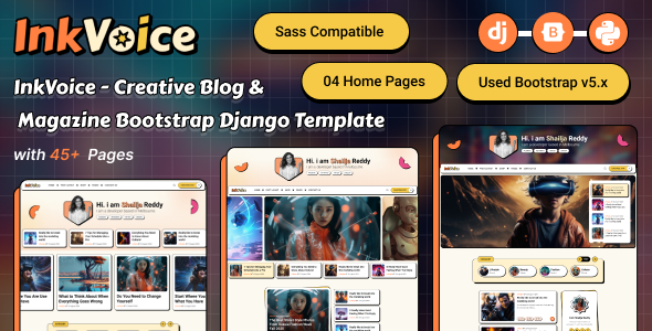 The Ultimate Django Template for Newspapers and Blogs