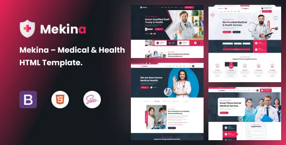 Mekina - Professional Healthcare Website Template