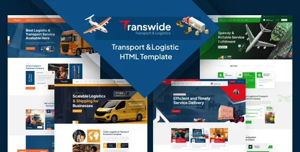 Transwide – Transport & Logistics HTML Template