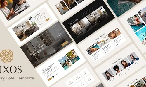 RIXOS - Luxury Hotel Template