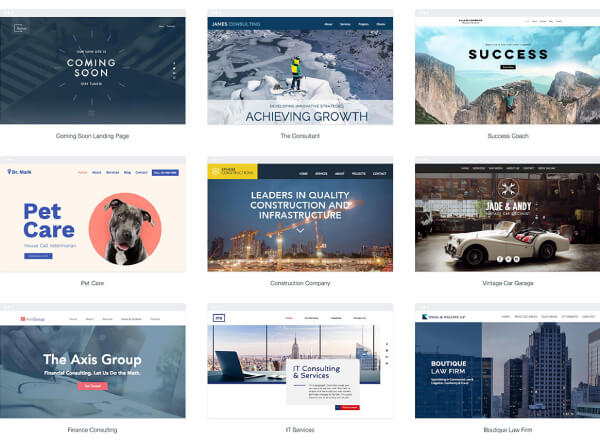 HTML Template for Company