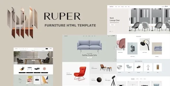 Ruper – Furniture HTML Template