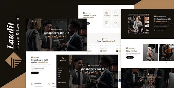 Lawdit - Lawyer and Law Firm Template