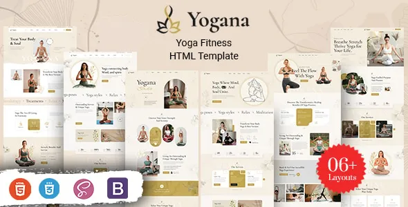 Yogana - Yoga Fitness HTML Template